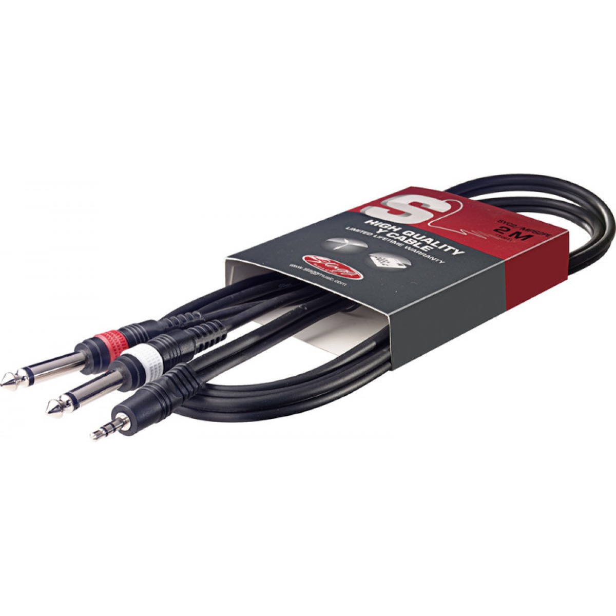 Y-Kabelis Stagg SYC2/MPSB2PE