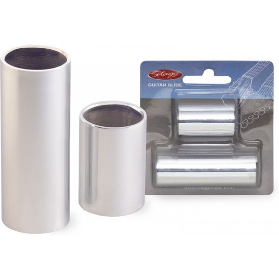 Chromed steel slide set Stagg SGS-S