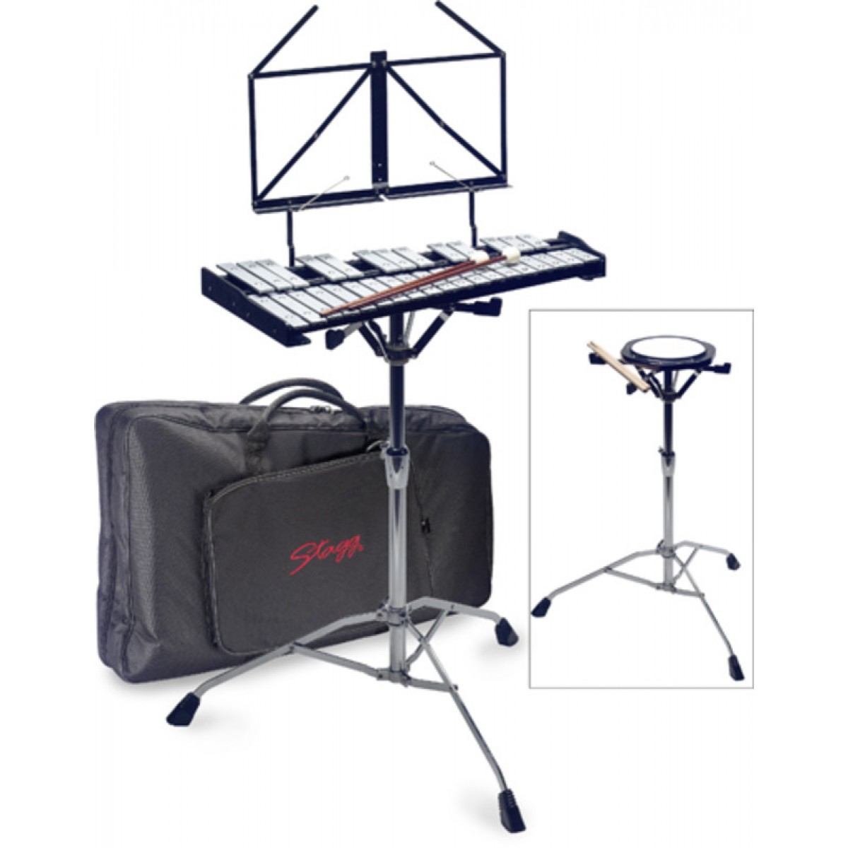 Metalofons Stagg BELL-SET 32
