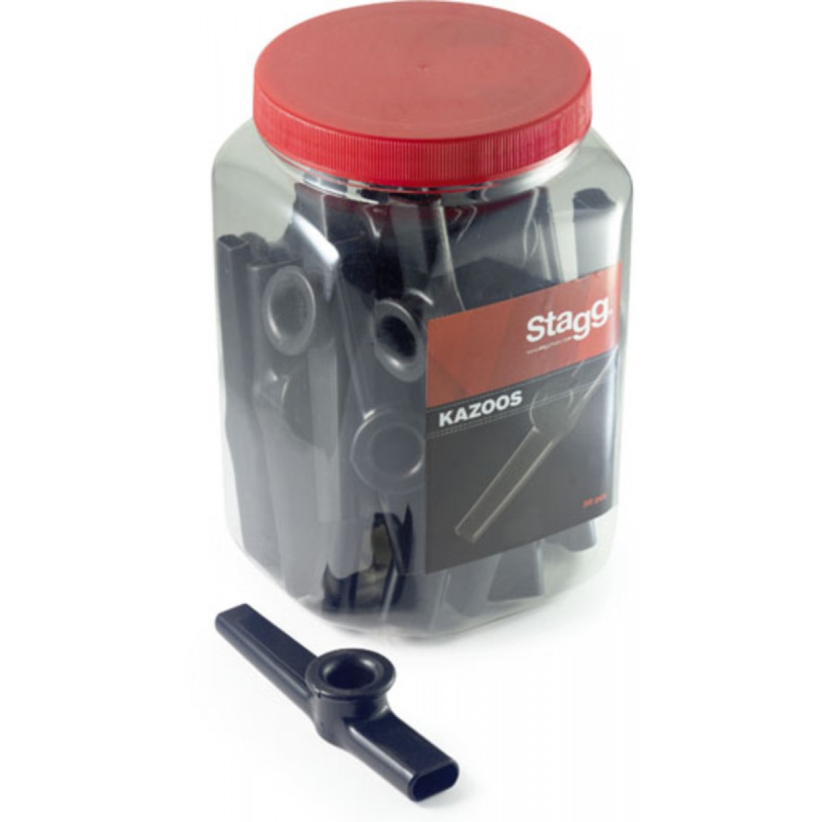 Svilpe Stagg KAZOO-30 BK (1gab.)