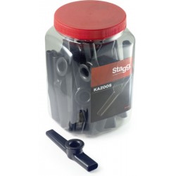 Svilpe Stagg KAZOO-30 BK (1gab.)