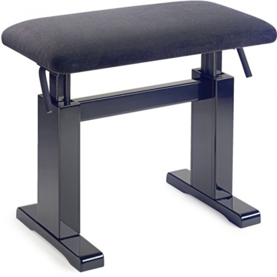 Hydraulic piano bench Stagg PBH 780 BKP VBK