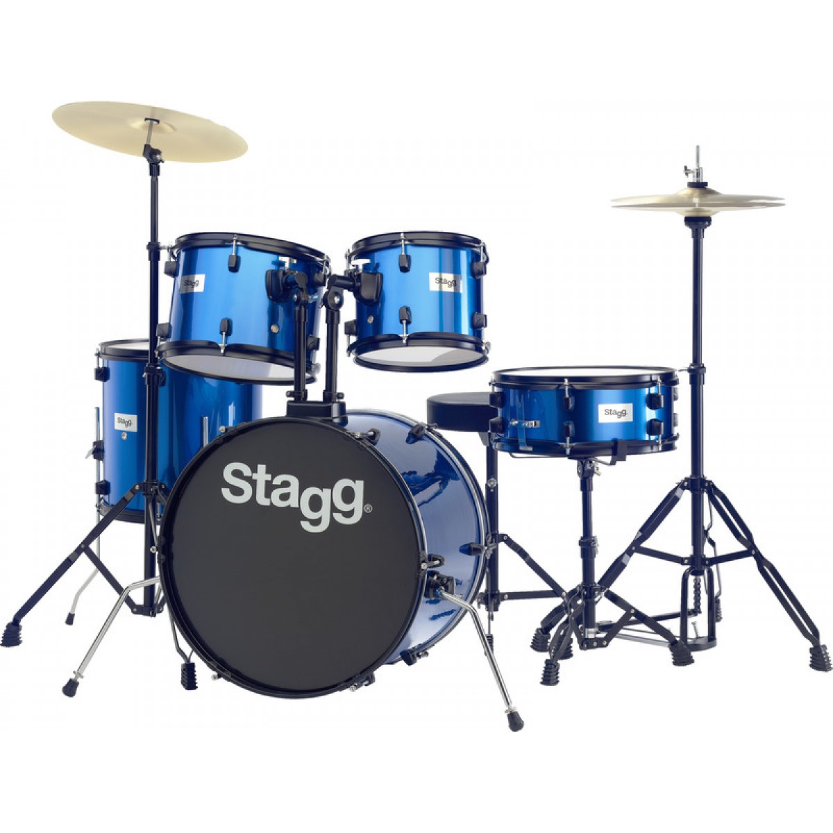 Bungu komplekts Stagg TIM120B BL