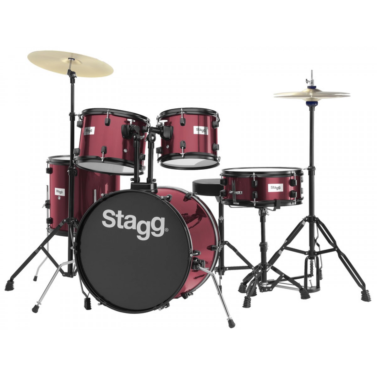 Bungu komplekts Stagg TIM120B WR