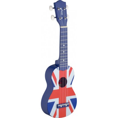 Ukulele Stagg US UK-FLAG Soprano 