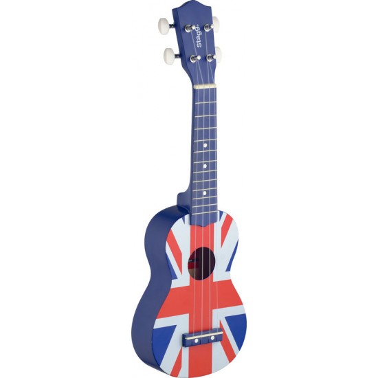 Ukulele Stagg US UK-FLAG Soprano 