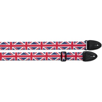 Guitar strap Stagg STE FLAG UK
