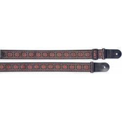 Ģitāras siksna Stagg SWO-CRO RED