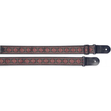 Guitar strap Stagg SWO-CRO RED