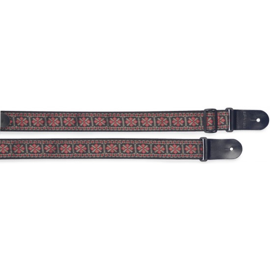 Ģitāras siksna Stagg SWO-CRO RED