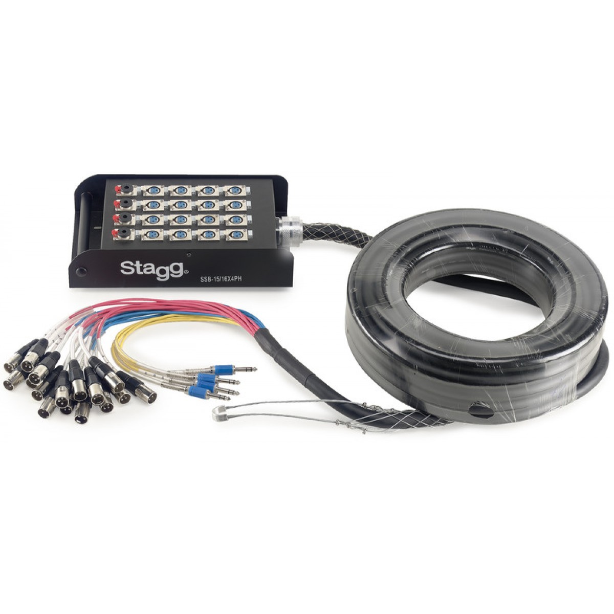 Kabelis multicore Stagg SSB-15/16X4PH