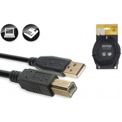 Kabelis 2.0 USB-A uz USB-B, 5m Stagg NCC5UAUB