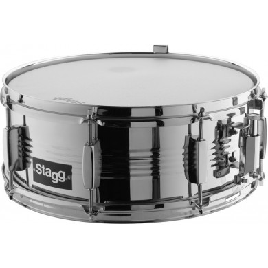 Steel snare drum with 8 pairs of lugs Stagg SDS-1455ST8/M