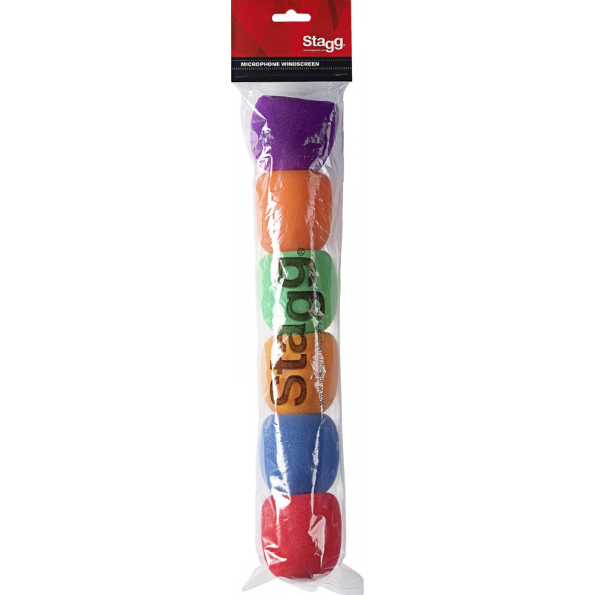 Vēja aizsarguzgalis mikrofonam Stagg WS-S35/C6 (1gab.)