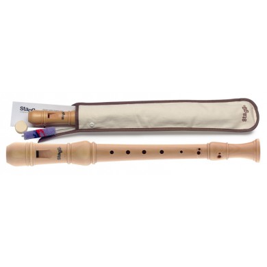 Soprāna koka blokflauta REC3-GER/WD Stagg