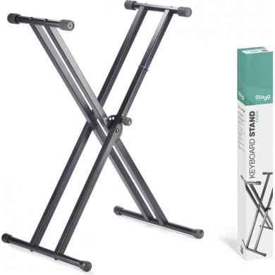 Sintezatora statīvs  Stagg KXSQ5, 66-99 cm, 5 līmeņi