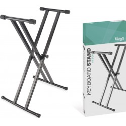 Sintezatora statīvs Stagg KXSQ6, 65-98 cm, 5 līmeņi