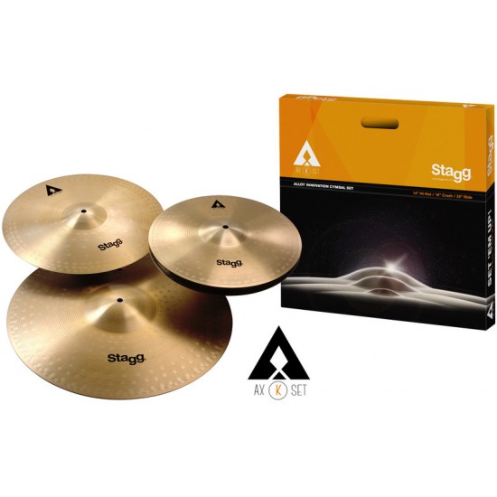 Cymbal set Stagg AXK SET