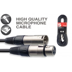 Mikrofona vads XLR/XLR Stagg SMC20, 20 м