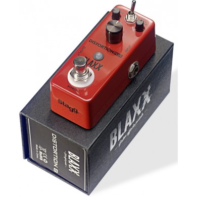 BLAXX 3-mode Distortion pedal for electric guitar BX-DIST B