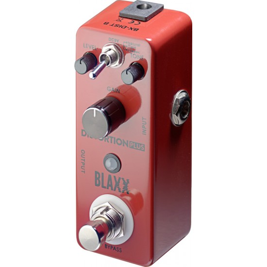 BLAXX 3-mode Distortion pedal for electric guitar BX-DIST B