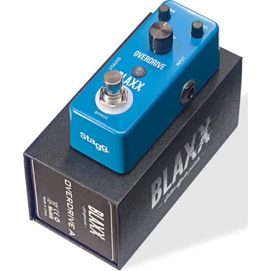 BLAXX Overdrive pedal for electric guitar BX-DRIVE A
