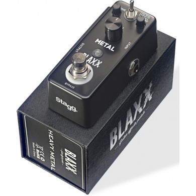 BLAXX 3-mode Metal pedal for electric guitar BX-METAL