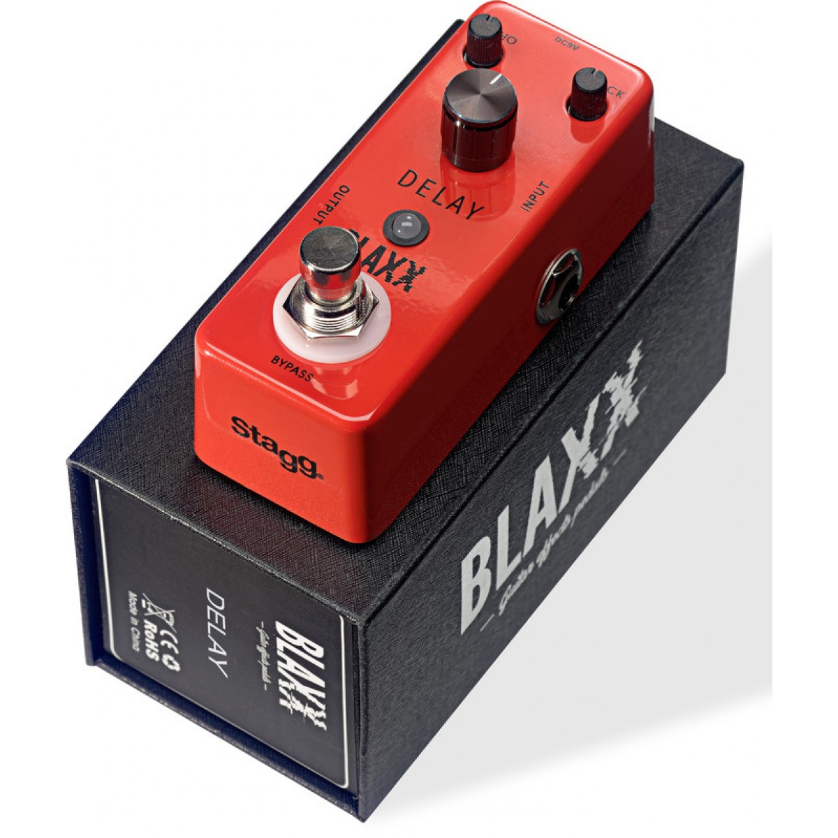 Blaxx pedālis BX-DELAY elektriskai ģitārai
