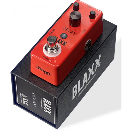BLAXX Delay pedal for electric guitar BX-DELAY