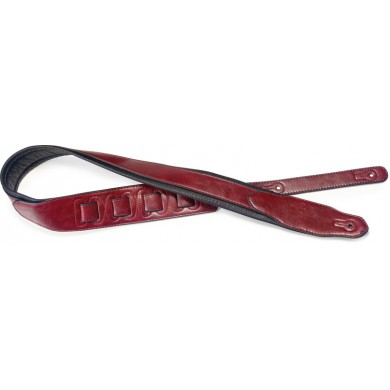 Guitar strap Stagg SPFL 40 RED
