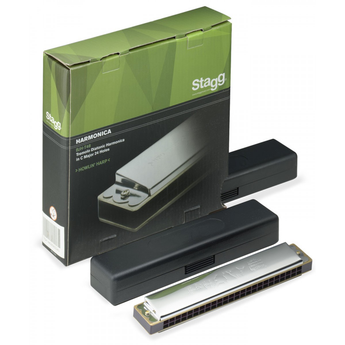 Mutes harmonika 48 toņi BJH-T48 KeyC Stagg