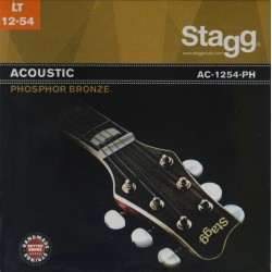 Akustiskās ģitāras stīgas Stagg AC-1254-PH