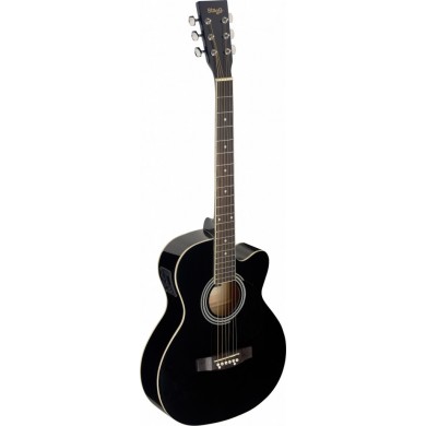 Electro Acoustic guitar Stagg SA20ACE BLK