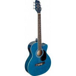 Acoustic-electric guitar Stagg SA20ACE Blue