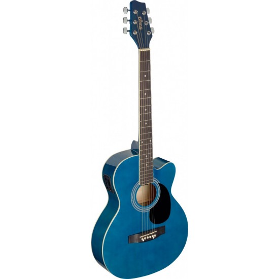 Acoustic-electric guitar Stagg SA20ACE Blue