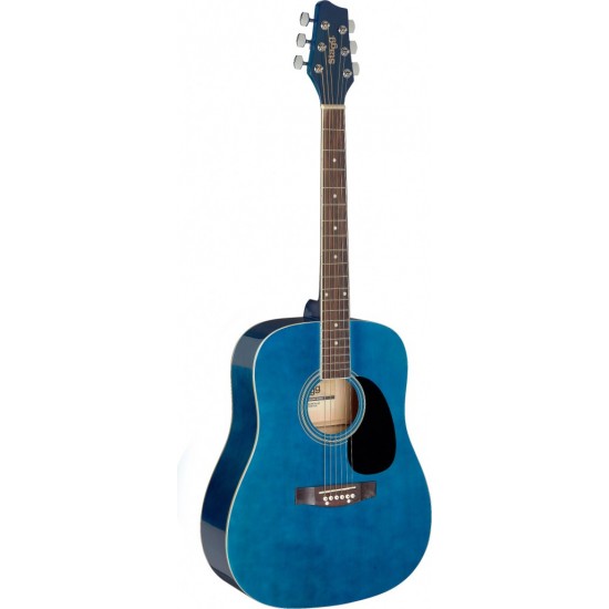 Acoustic guitar Stagg SA20D Blue