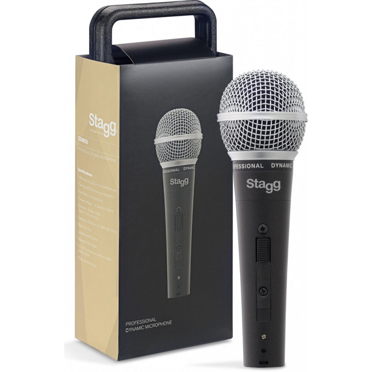 Dinamiskais mikrofons Stagg SDM50