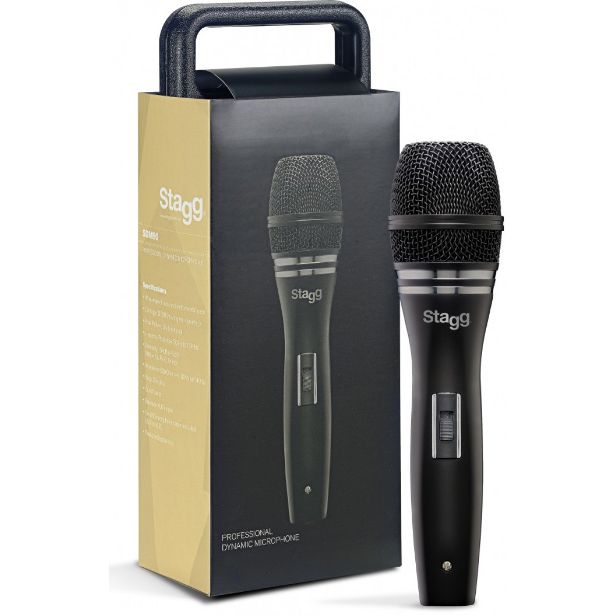 Dinamiskais mikrofons Stagg SDM90