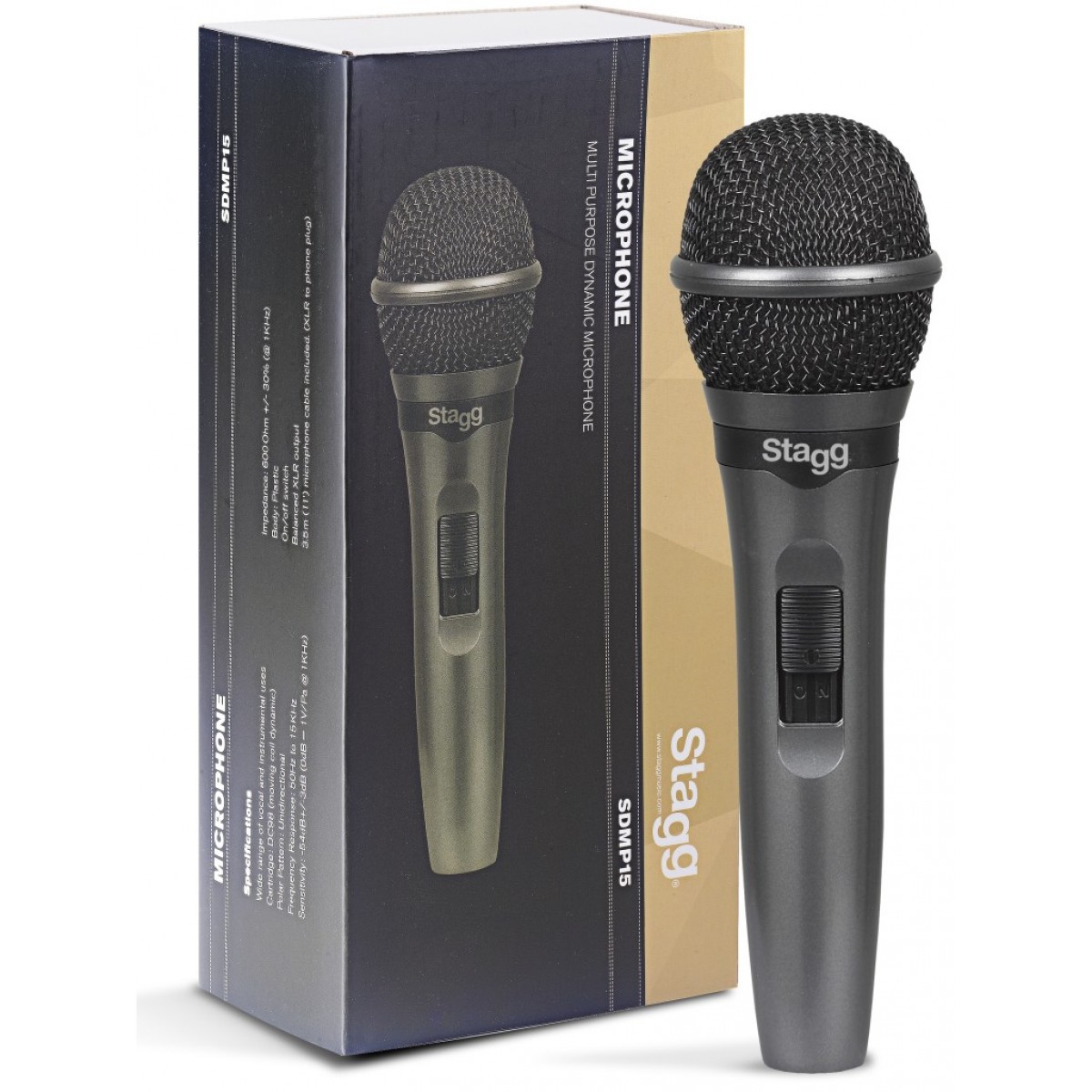 Dinamiskais mikrofons Stagg SDMP15