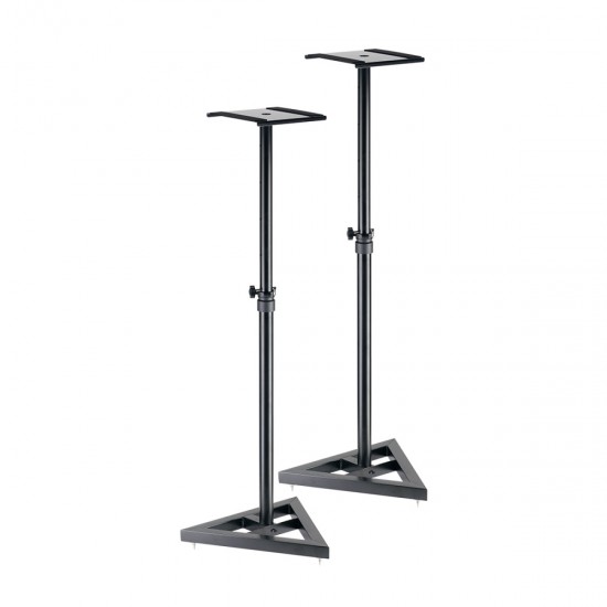 Two, height-adjustable, steel studio monitor or light stands Stagg SMOS-10