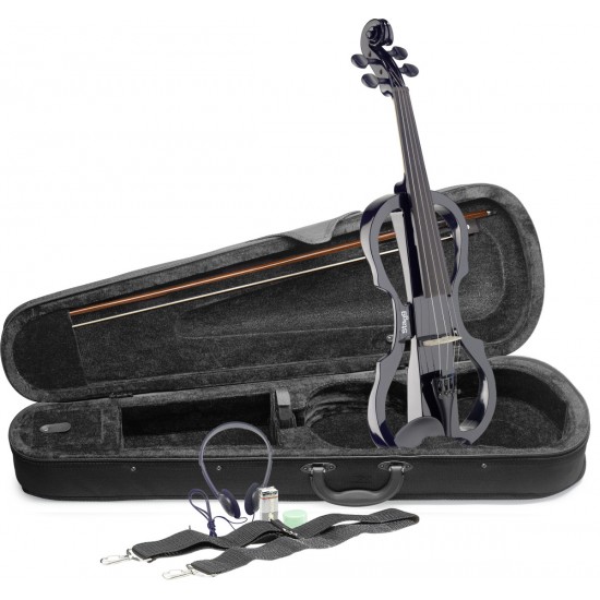 Elektriskā vijole Stagg EVN X-4/4 BK