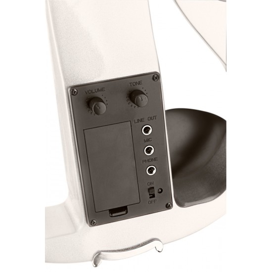Elektriskās vijoles Stagg EVN X-4/4 WH