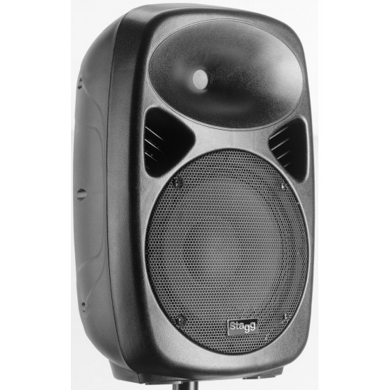 10" 2-way active speaker, analog, class A/B, Bluetooth® wireless technology, 120 watts peak power Stagg KMS10-0