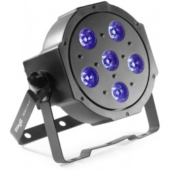 LightTheme™ ECOPAR 6 spotlight with 6 x 10-watt RGBWA (5 in 1) LED Stagg SLT-ECOPAR6-0