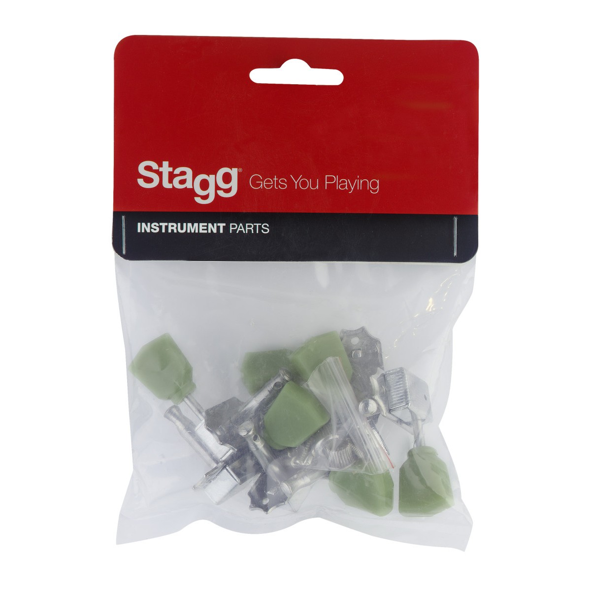 Vintage machine heads 3 x 3, for electric guitar, chrome finish Stagg SP-MHEL-V3X3CH