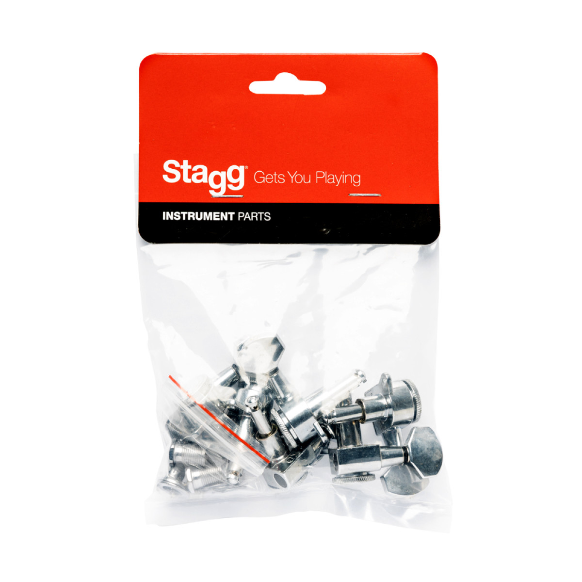 Stīgu novilcēji spriegotāji 6-line Lock Deluxe SP-MHEL-DX6X1CH Stagg