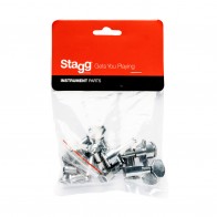 Stīgu novilcēji spriegotāji 6-line Lock Deluxe SP-MHEL-DX6X1CH Stagg