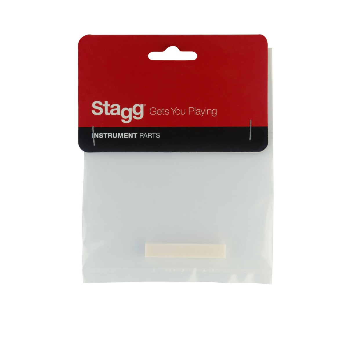 12-stīgu ģitāras kaula augšējais slieksnītis SP-NTWS-BONE12 Stagg