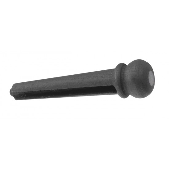 Ebony bridge pin for acoustic guitar bridge (1 piece) Stagg SP-PIWS-EBN
