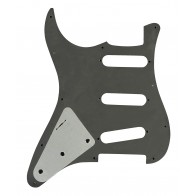 Dekoratīvais aizsargelements ģitārai, guitar pickguard plate cover SP-PKEL-STBK Stratocaster modelis melns, 3 slāņu
